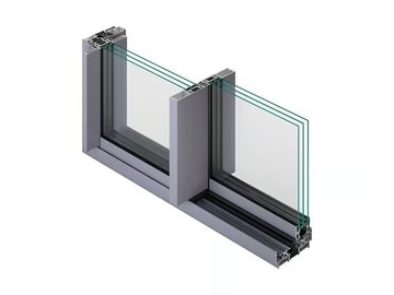 NC-S 120 STH SLIM - Aluminium thermal break window by METRA Building - view 2